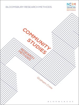 cover image of Community Studies